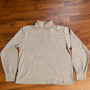 Gray turtleneck long sleeve